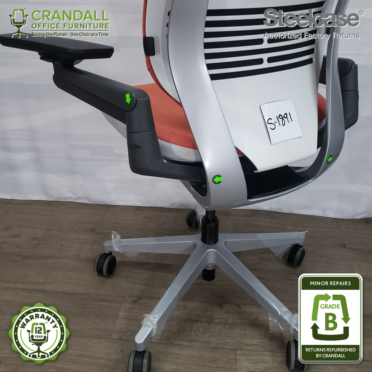 S-1891 - Steelcase Gesture - Grade B