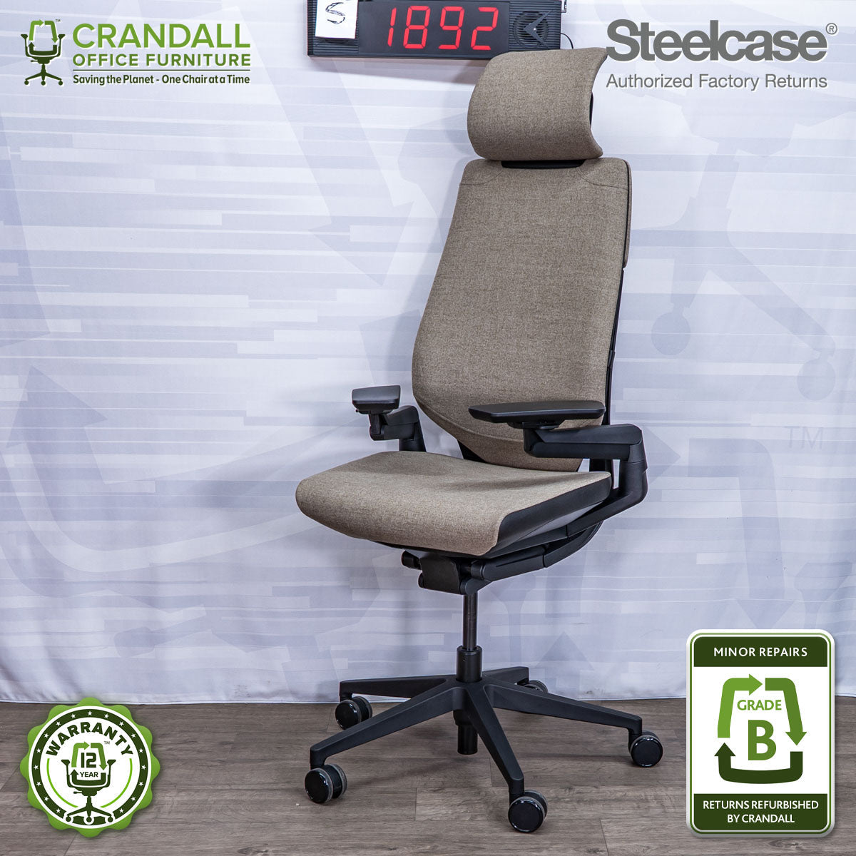 S-1892 - Steelcase Gesture - Grade B