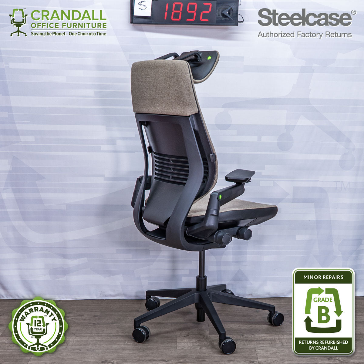 S-1892 - Steelcase Gesture - Grade B