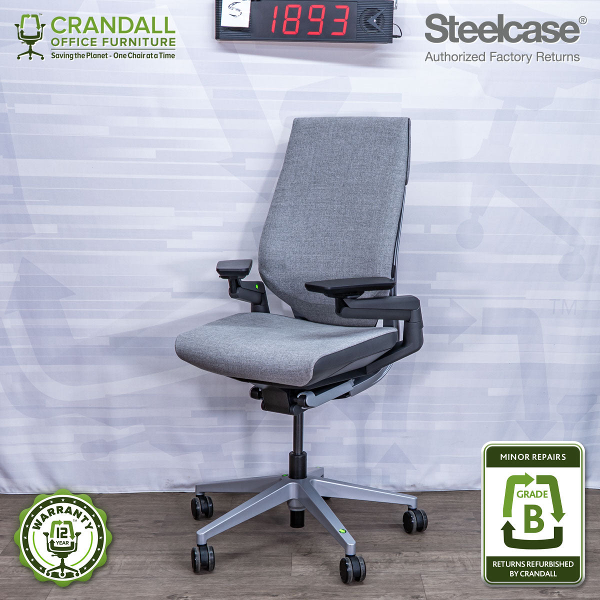 S-1893 - Steelcase Gesture - Grade B