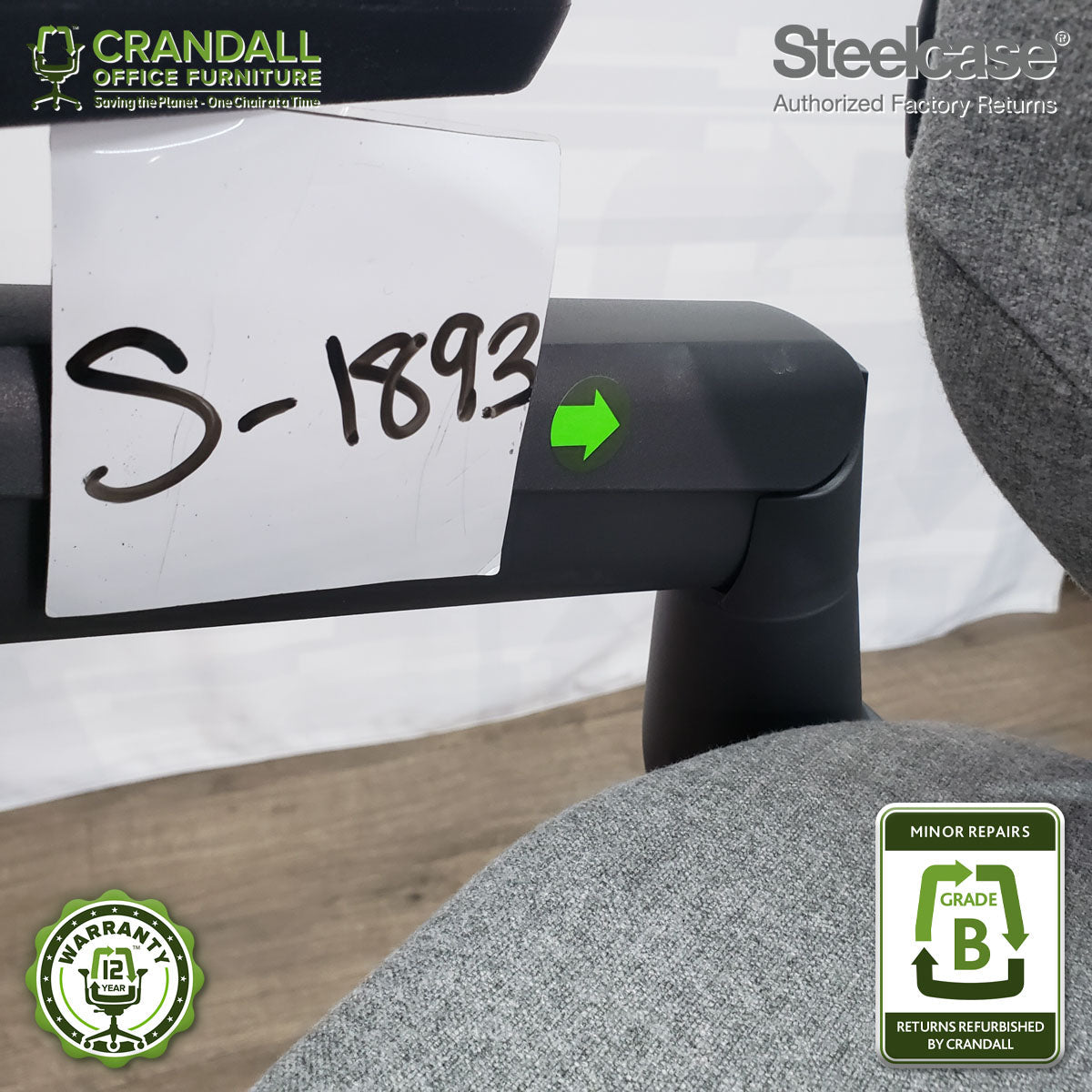 S-1893 - Steelcase Gesture - Grade B