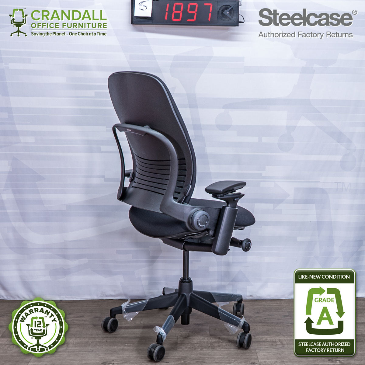 S-1897 - Steelcase Leap V2 - Grade A