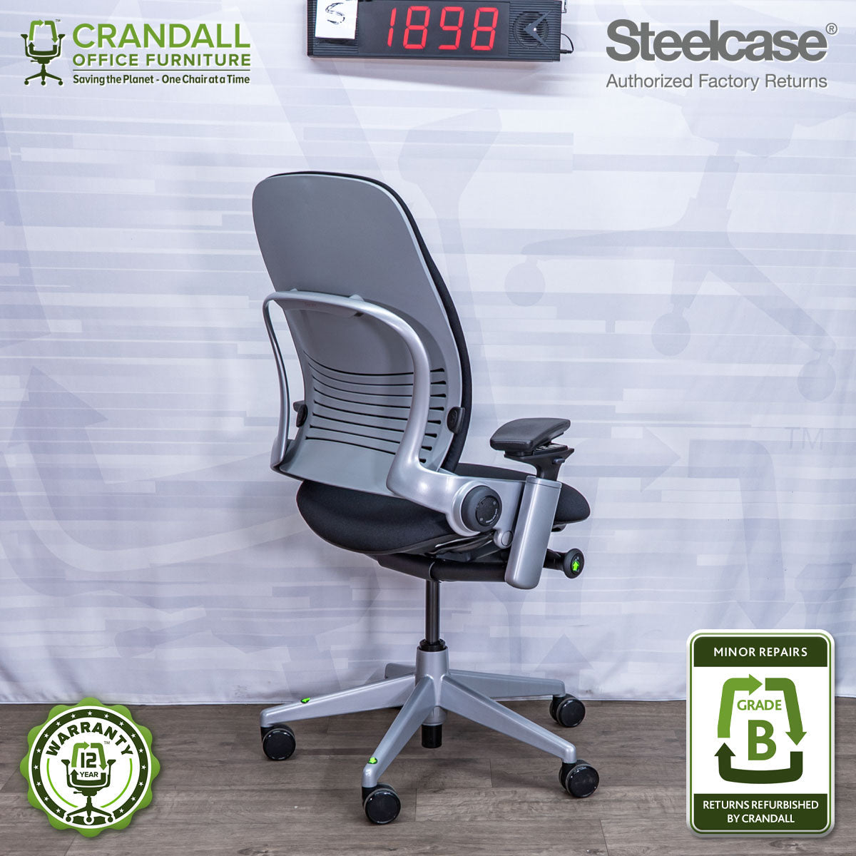 S-1898 - Steelcase Leap V2 - Grade B