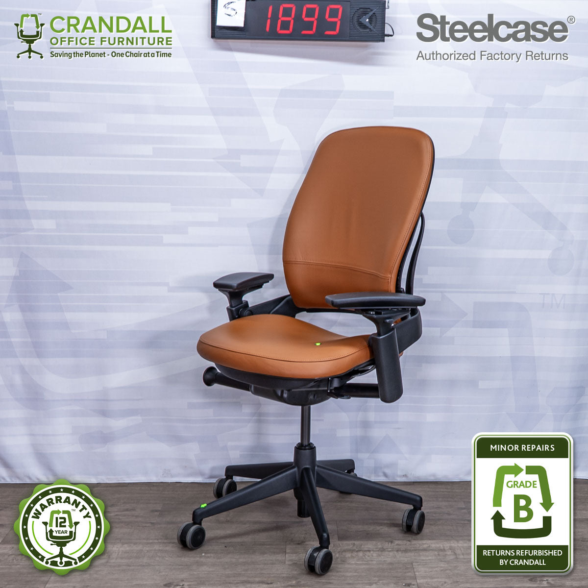 S-1899 - Steelcase Leap V2 - Grade B