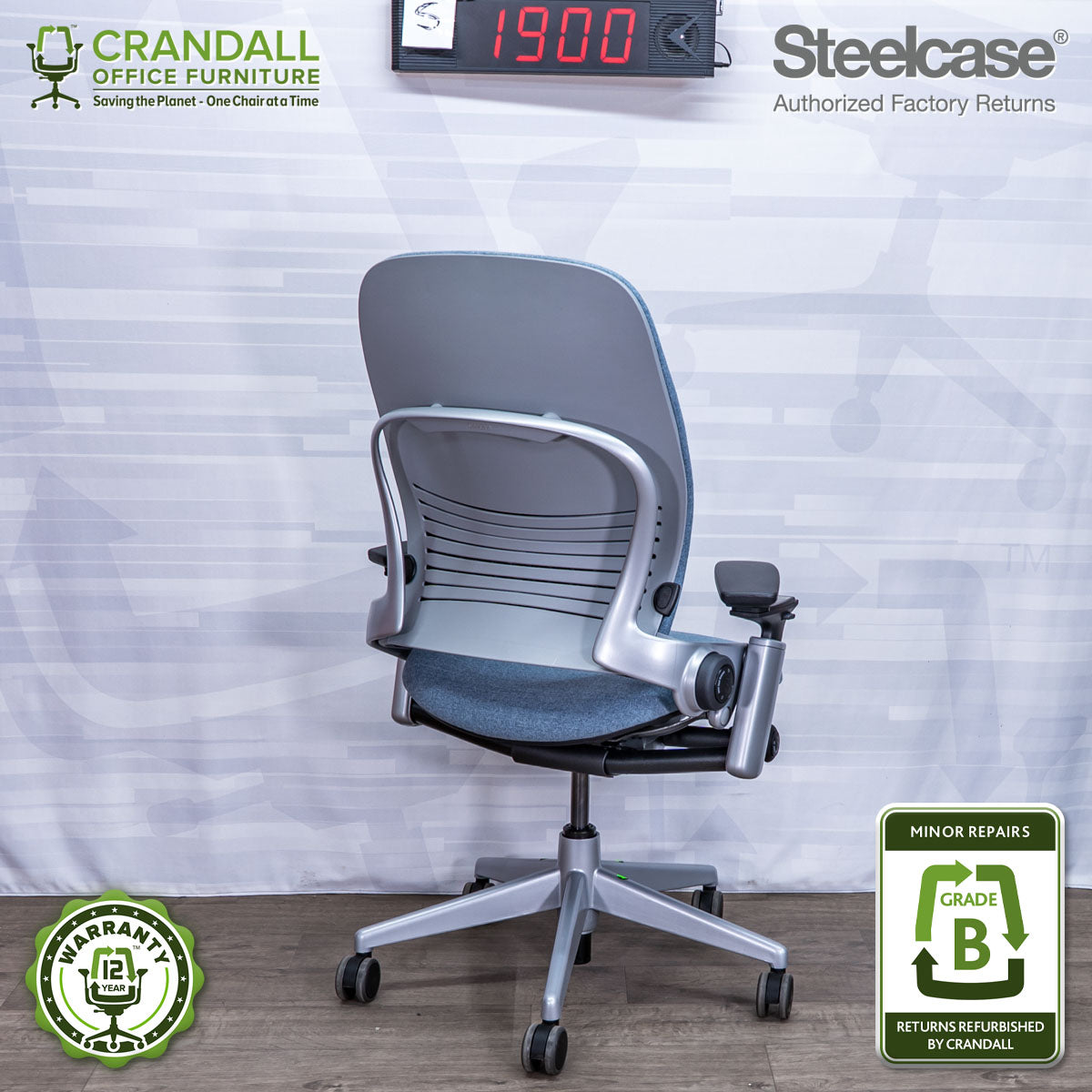 S-1900 - Steelcase Leap V2 - Grade B