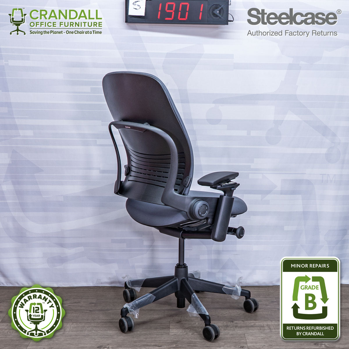 S-1901 - Steelcase Leap V2 - Grade B