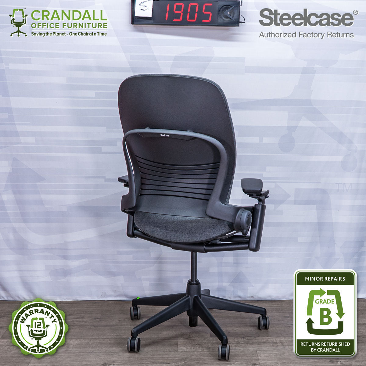 S-1905 - Steelcase Leap V2 - Grade B