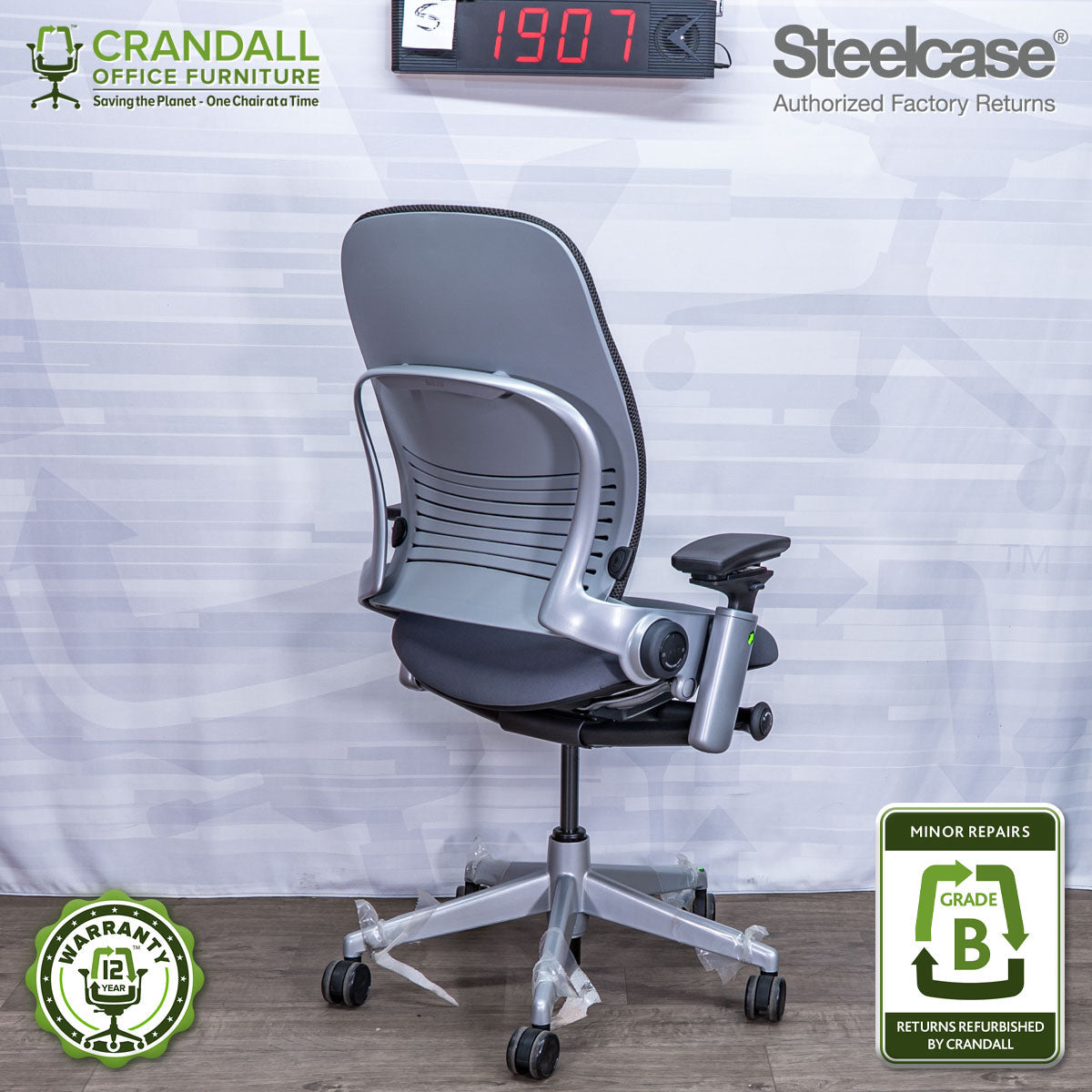 S-1907 - Steelcase Leap V2 - Grade B