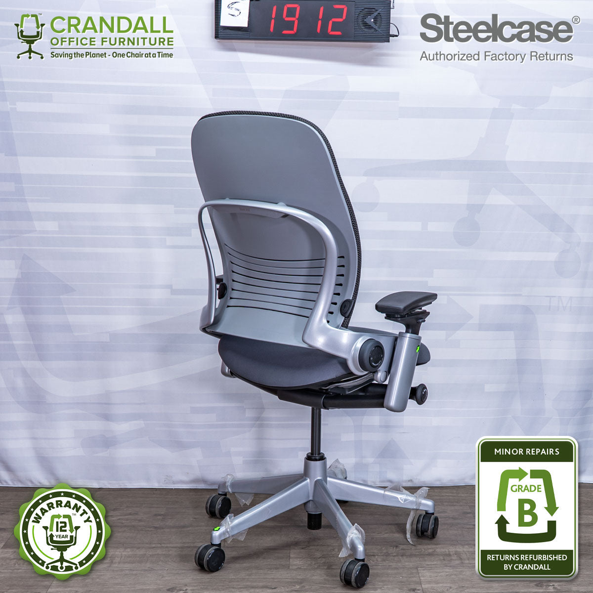 S-1912 - Steelcase Leap V2 - Grade B
