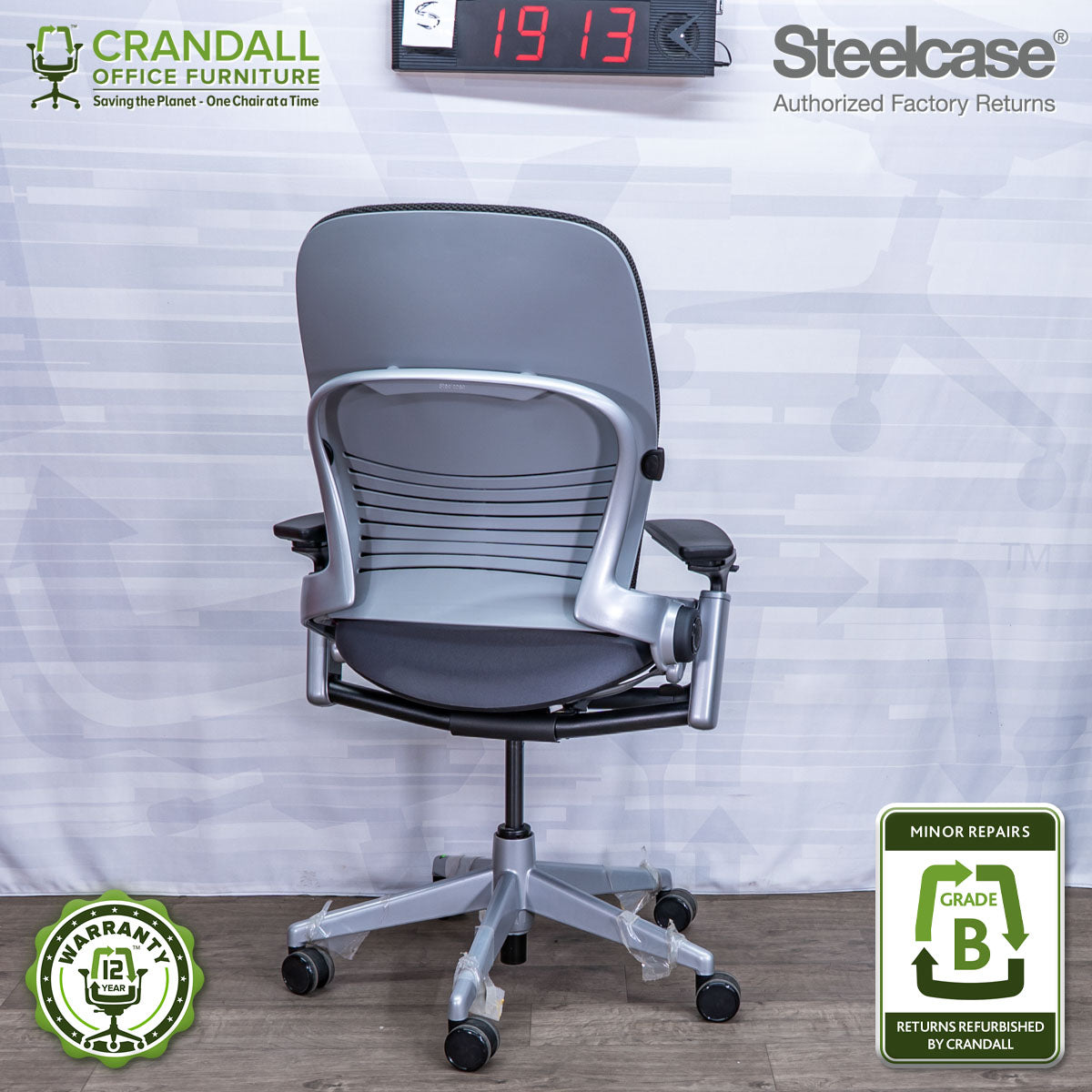 S-1913 - Steelcase Leap V2 - Grade B