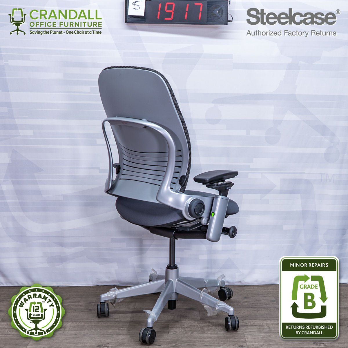 S-1917 - Steelcase Leap V2 - Grade B