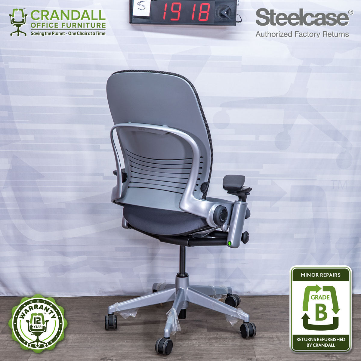 S-1918 - Steelcase Leap V2 - Grade B