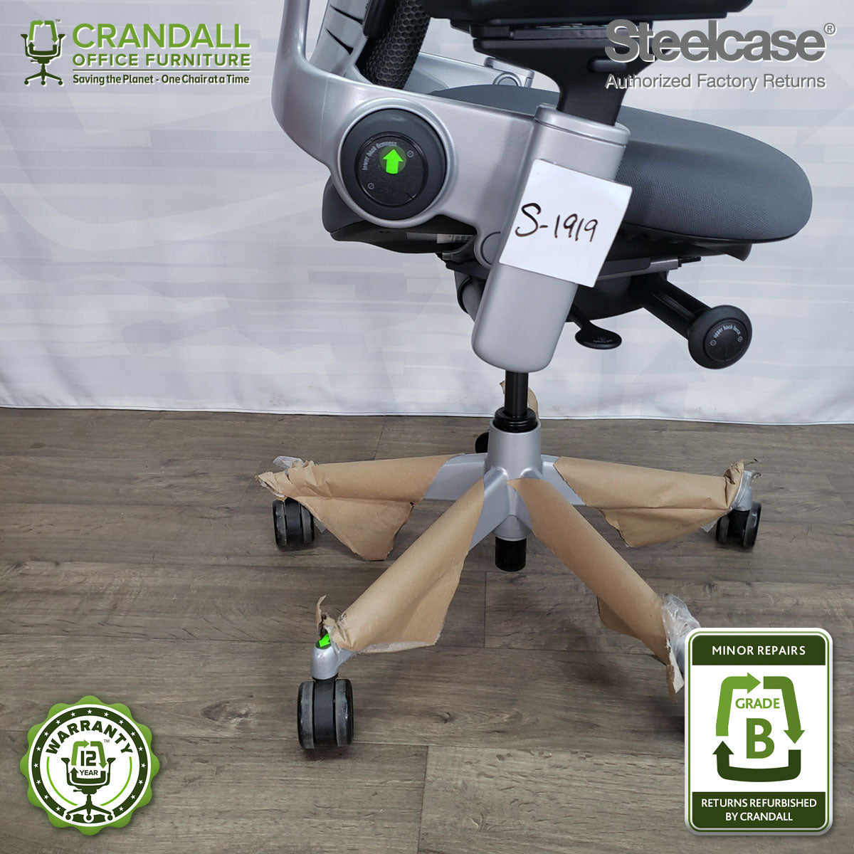 S-1919 - Steelcase Leap V2 - Grade B