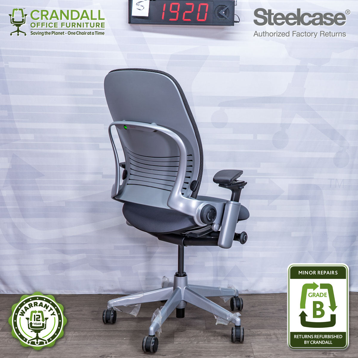 S-1920 - Steelcase Leap V2 - Grade B