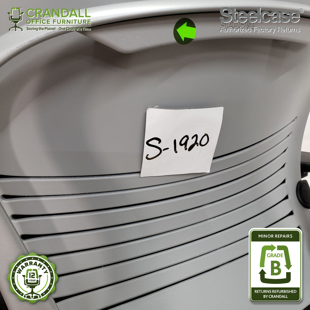 S-1920 - Steelcase Leap V2 - Grade B