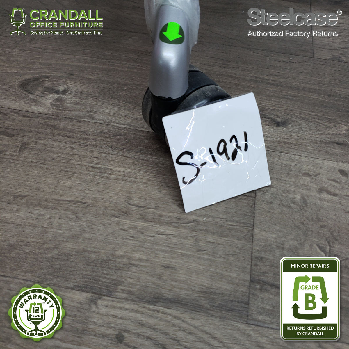 S-1921 - Steelcase Leap V2 - Grade B