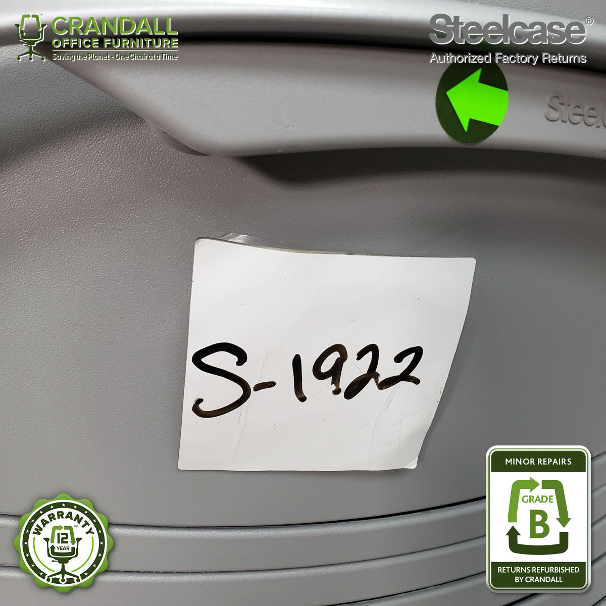 S-1922 - Steelcase Leap V2 - Grade B