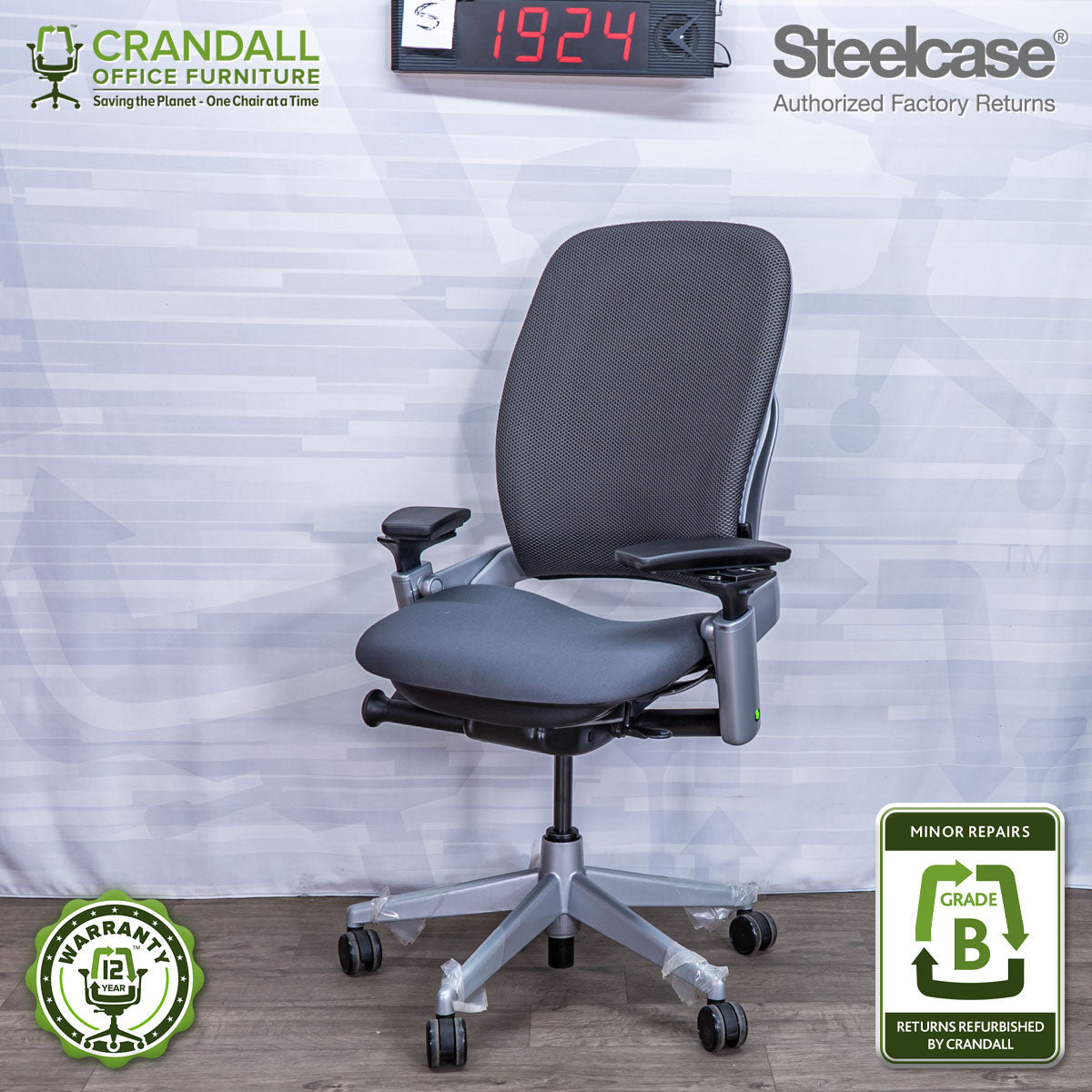 S-1924 - Steelcase Leap V2 - Grade B