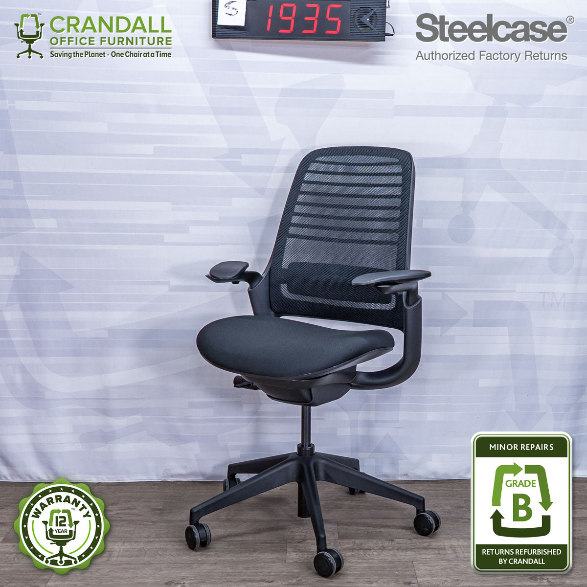S-1935 - Steelcase Series 1 - Grade B