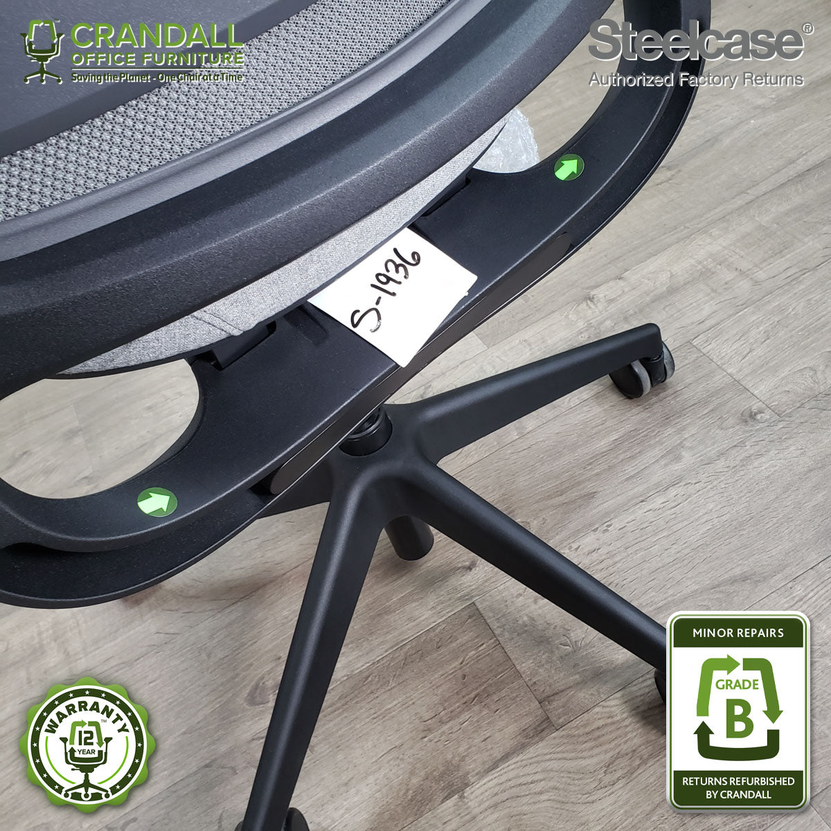 S-1936 - Steelcase Series 1 - Grade B