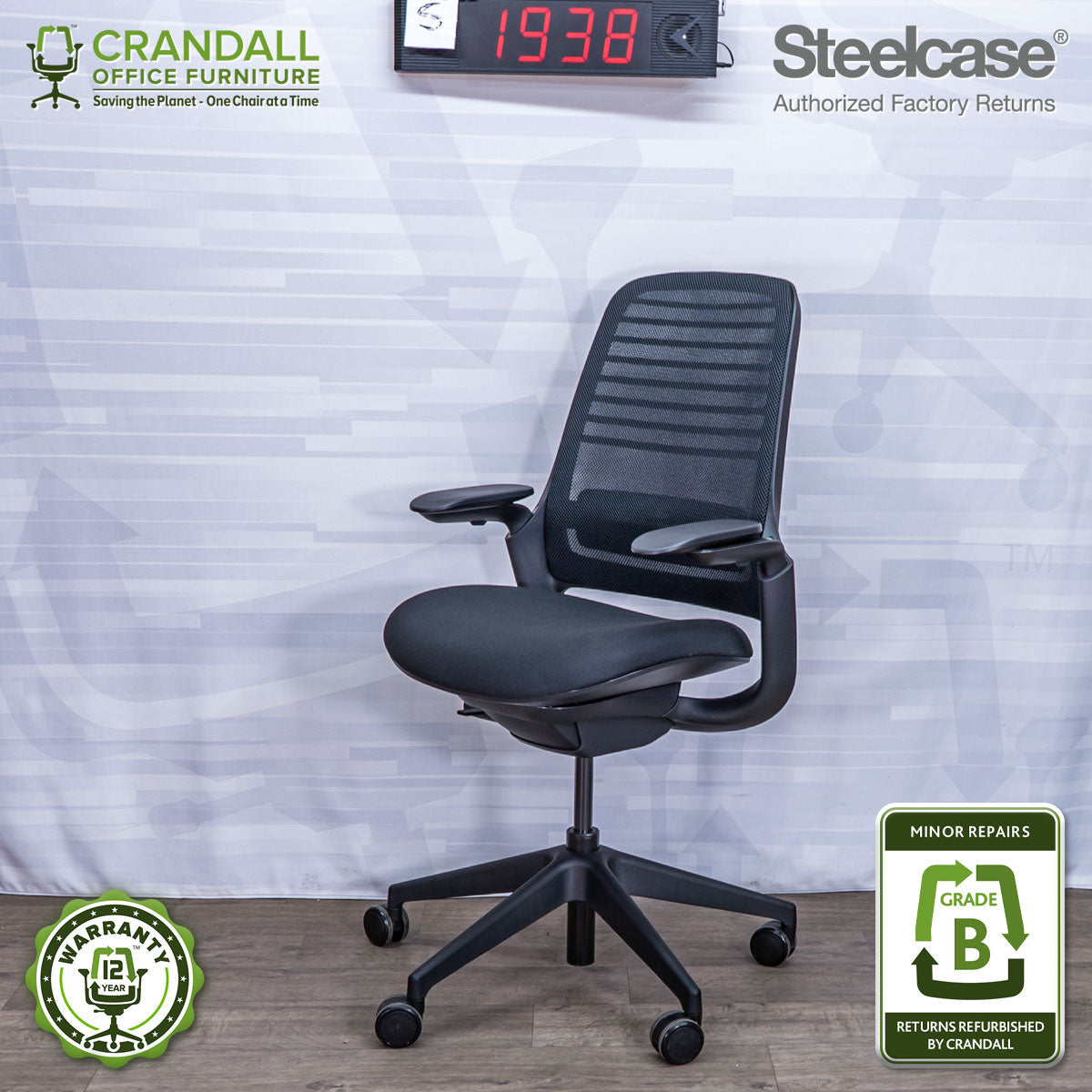 S-1938 - Steelcase Series 1 - Grade B