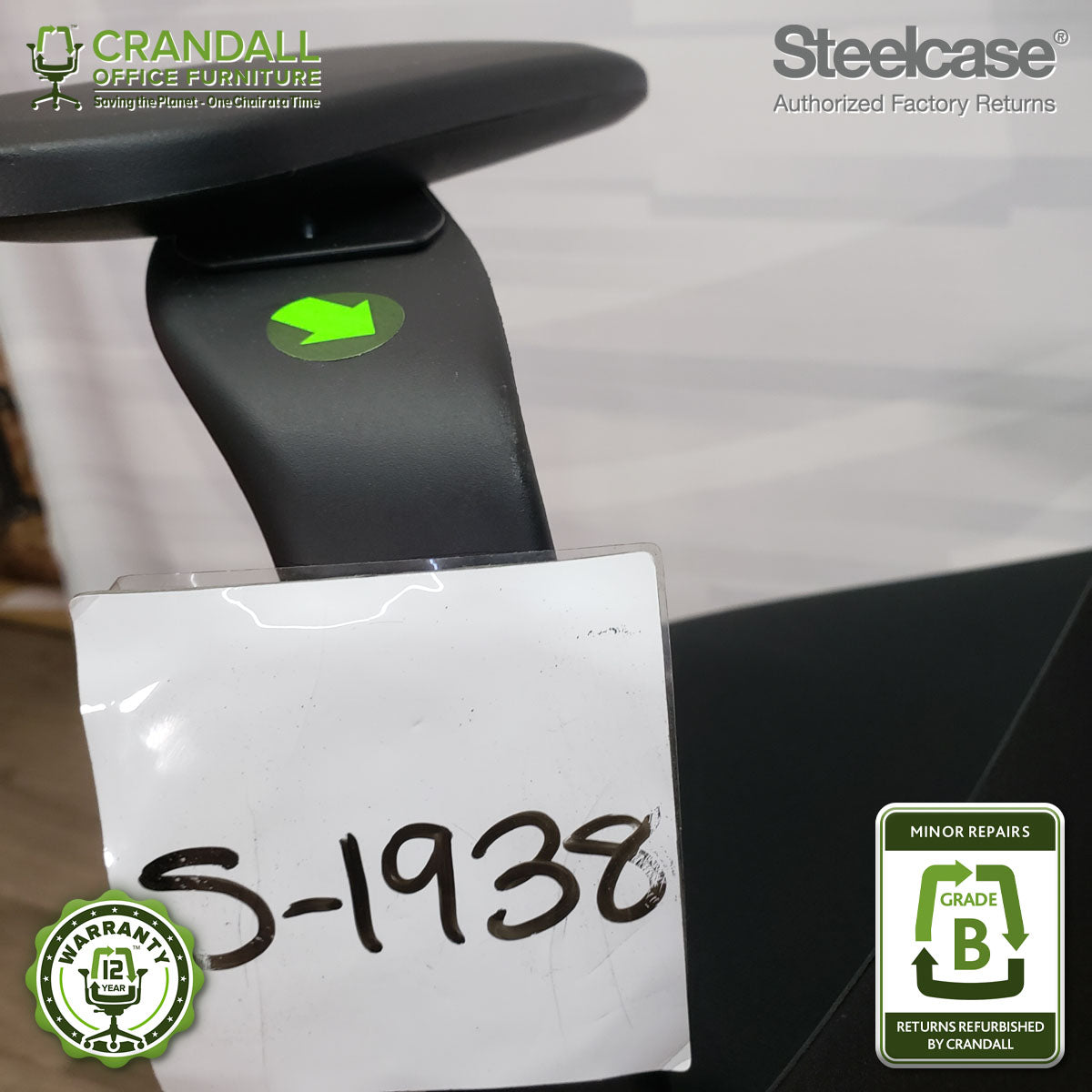 S-1938 - Steelcase Series 1 - Grade B