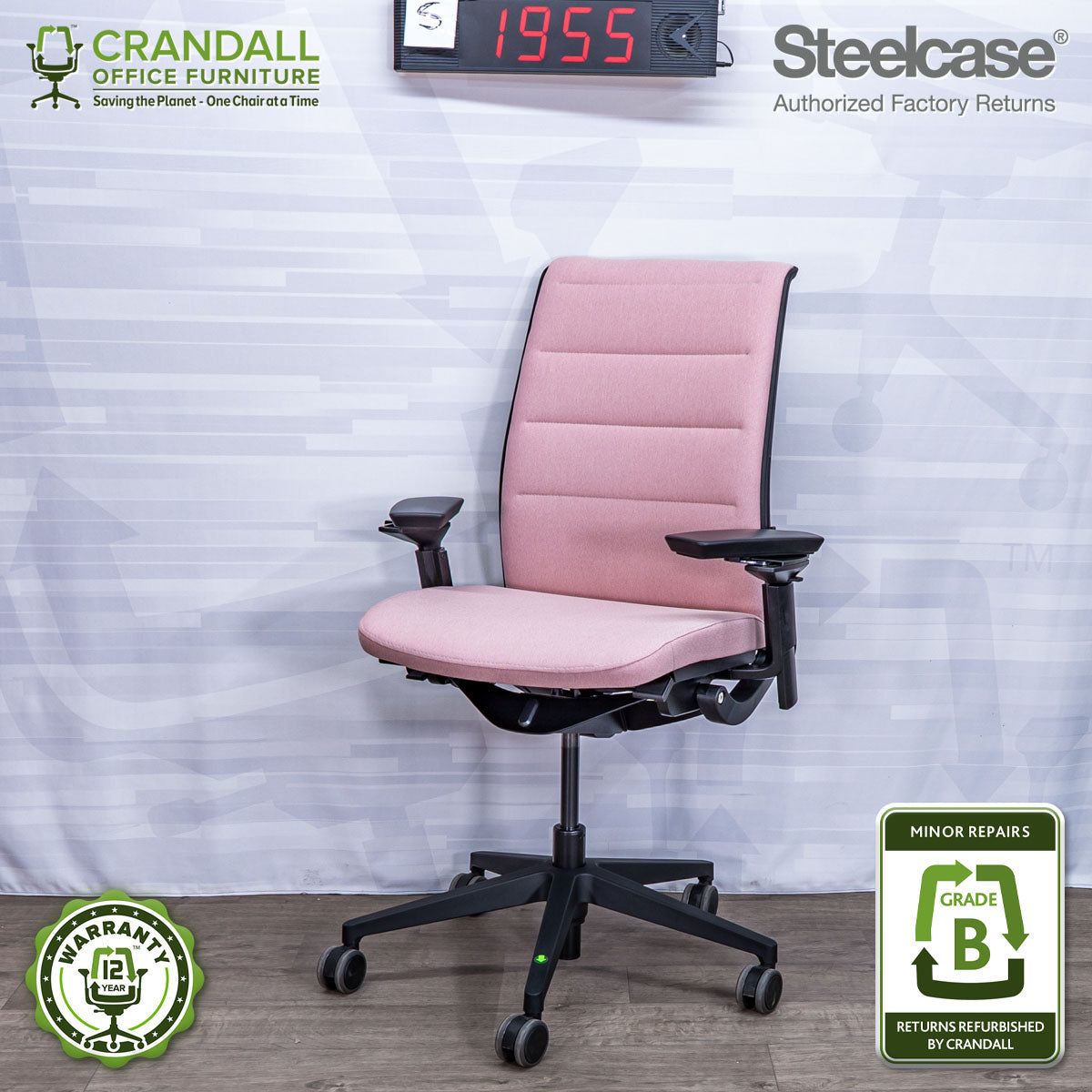 S-1955 - Steelcase V2 Think - Grade B
