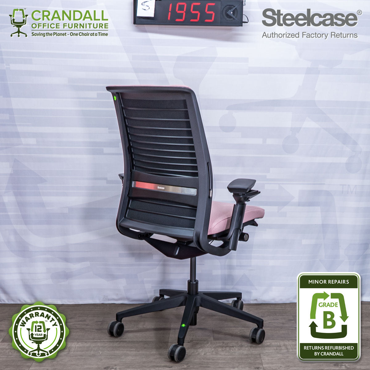 S-1955 - Steelcase V2 Think - Grade B
