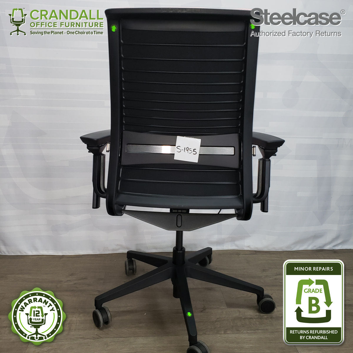 S-1955 - Steelcase V2 Think - Grade B