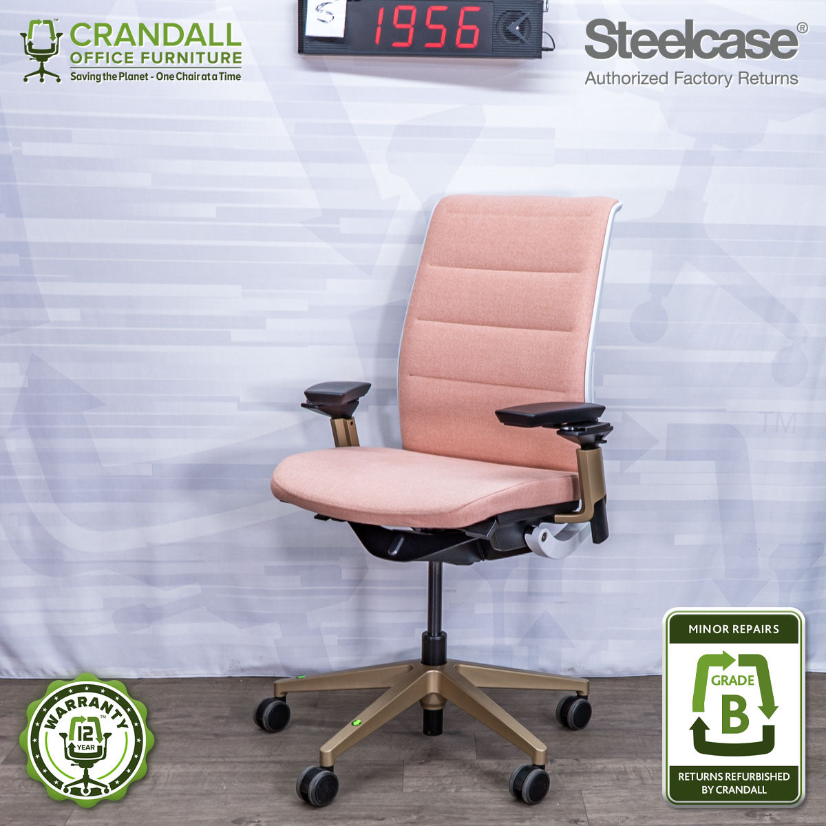 S-1956 - Steelcase V2 Think - Grade B