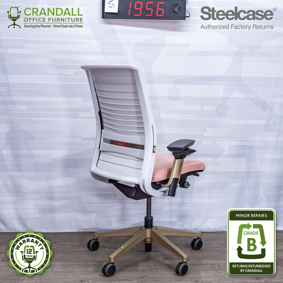 S-1956 - Steelcase V2 Think - Grade B