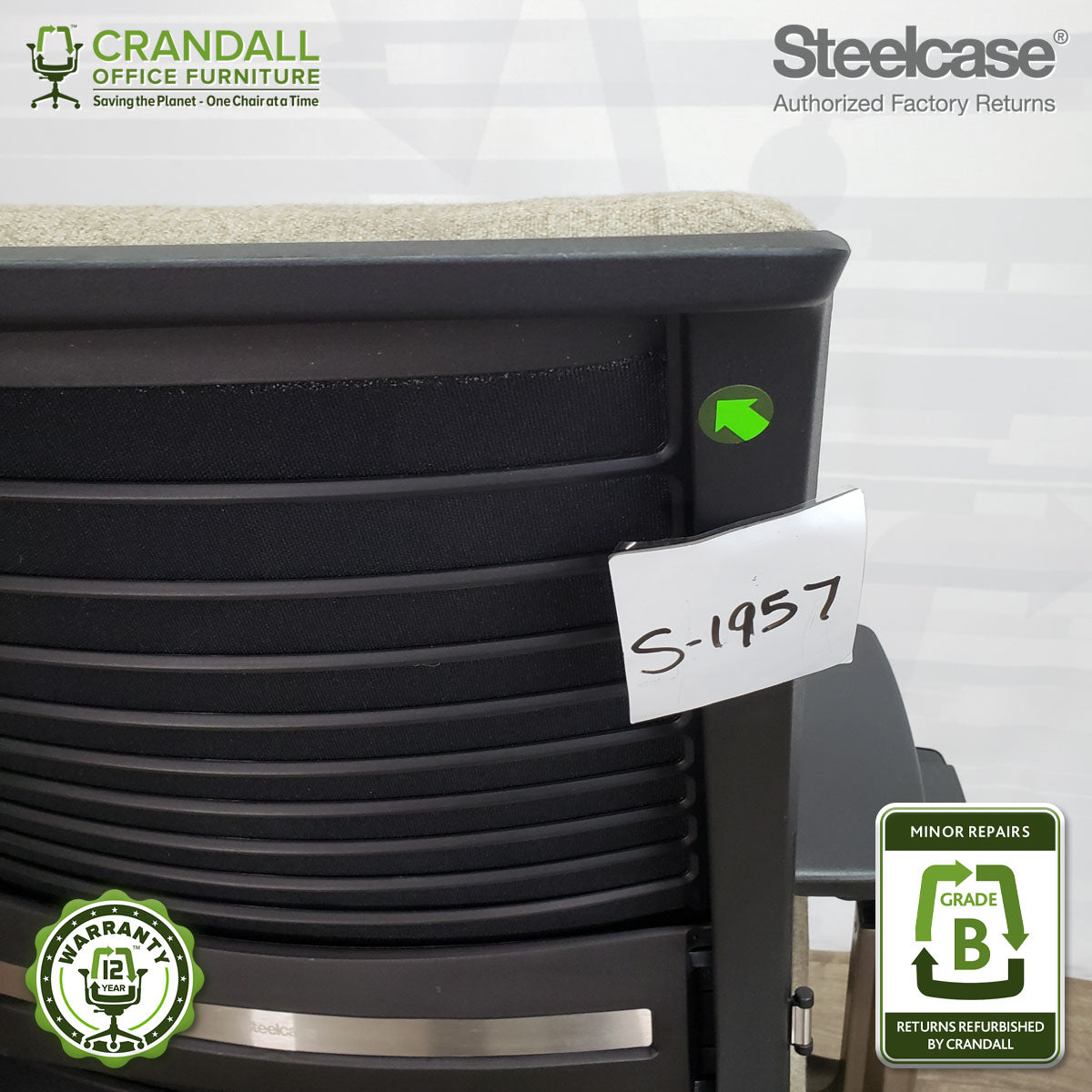 S-1957 - Steelcase V2 Think - Grade B