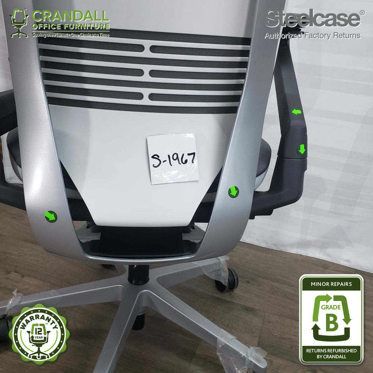 S-1967 - Steelcase Gesture - Grade B