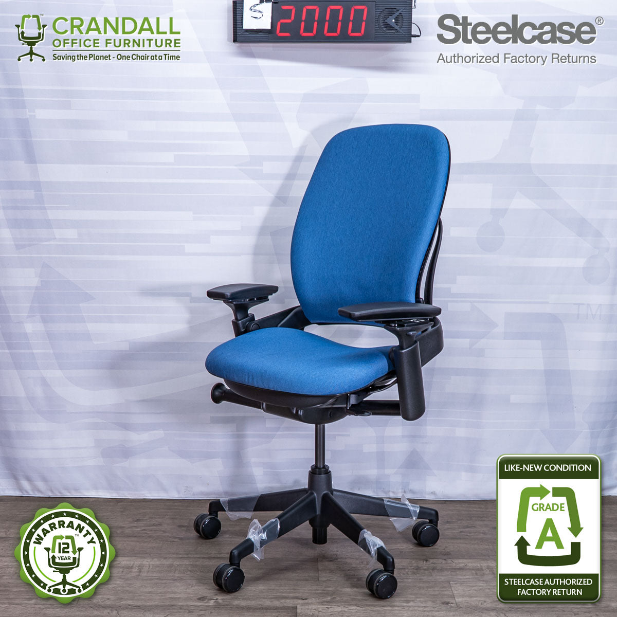S-2000 - Steelcase V2 Leap - Grade A