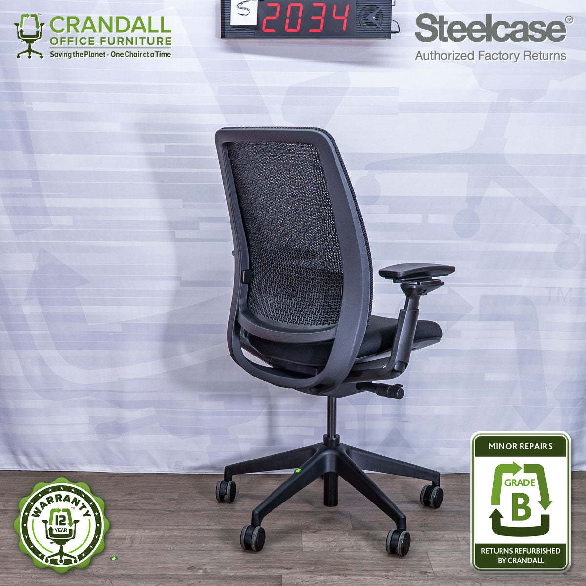 S-2034 - Steelcase Series 2 - Grade B
