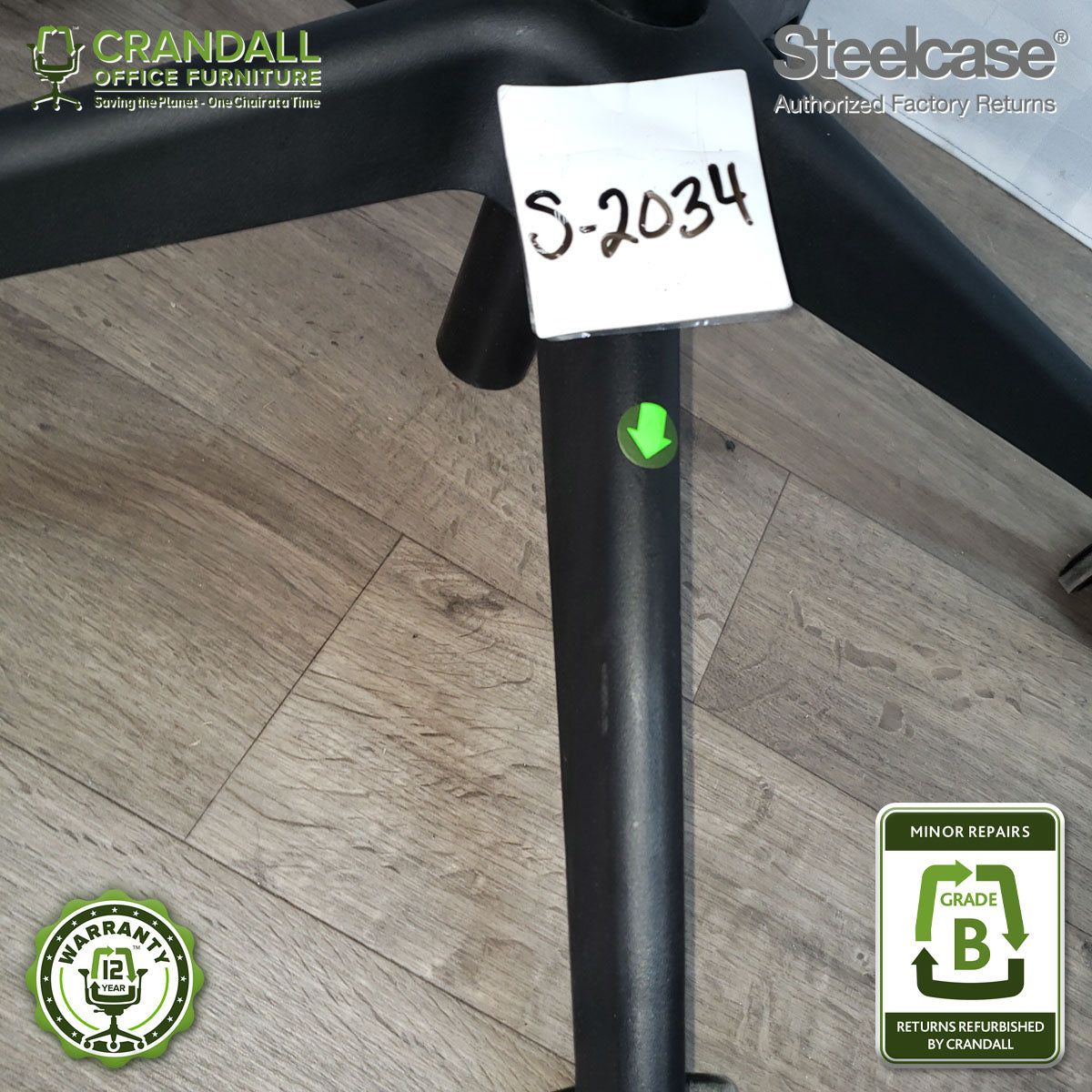 S-2034 - Steelcase Series 2 - Grade B