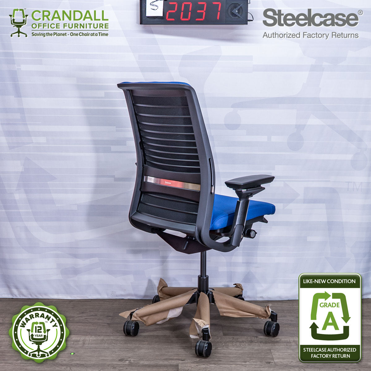 S-2037 - Steelcase V2 Think - Grade A
