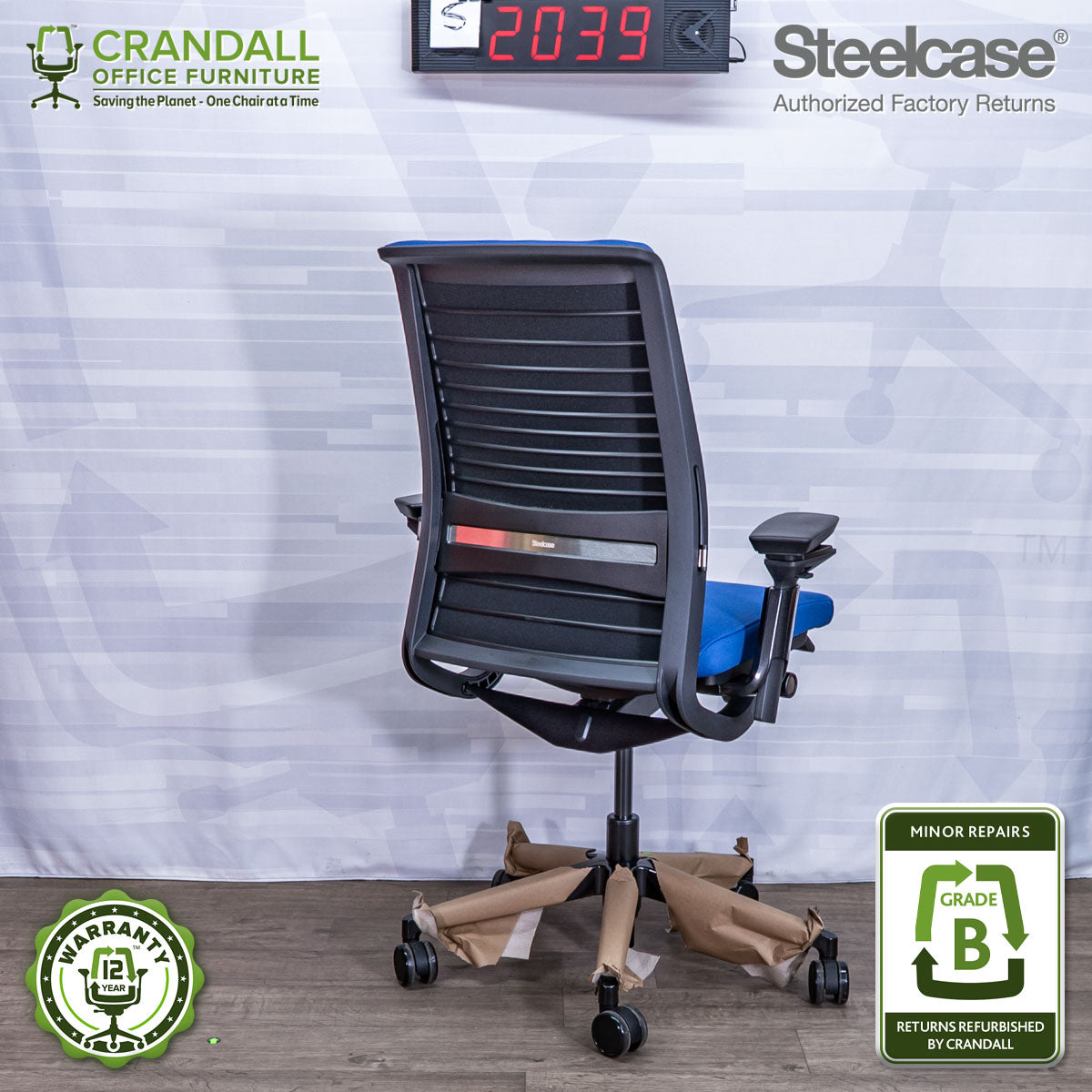 S-2039 - Steelcase V2 Think - Grade B