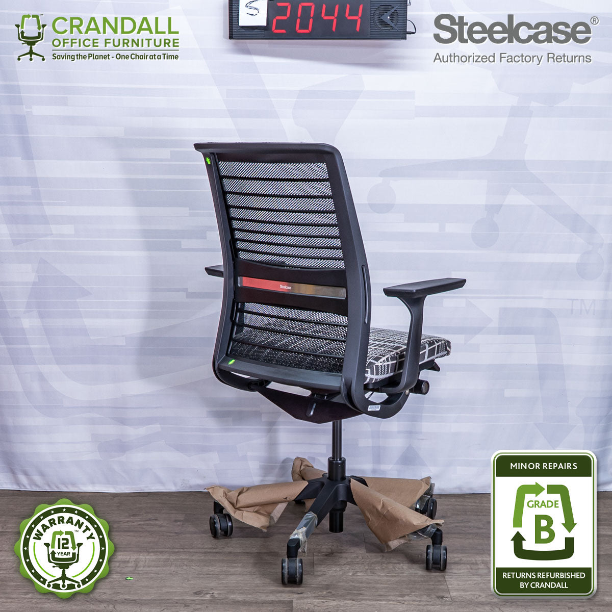 S-2044 - Steelcase V2 Think - Grade B