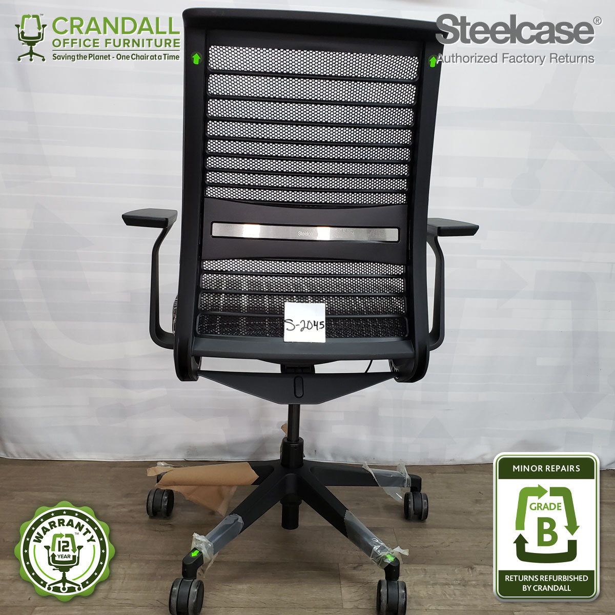 S-2045 - Steelcase V2 Think - Grade B