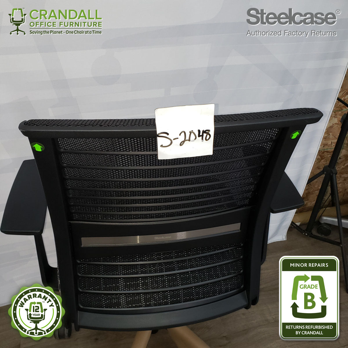 S-2048 - Steelcase V2 Think - Grade B