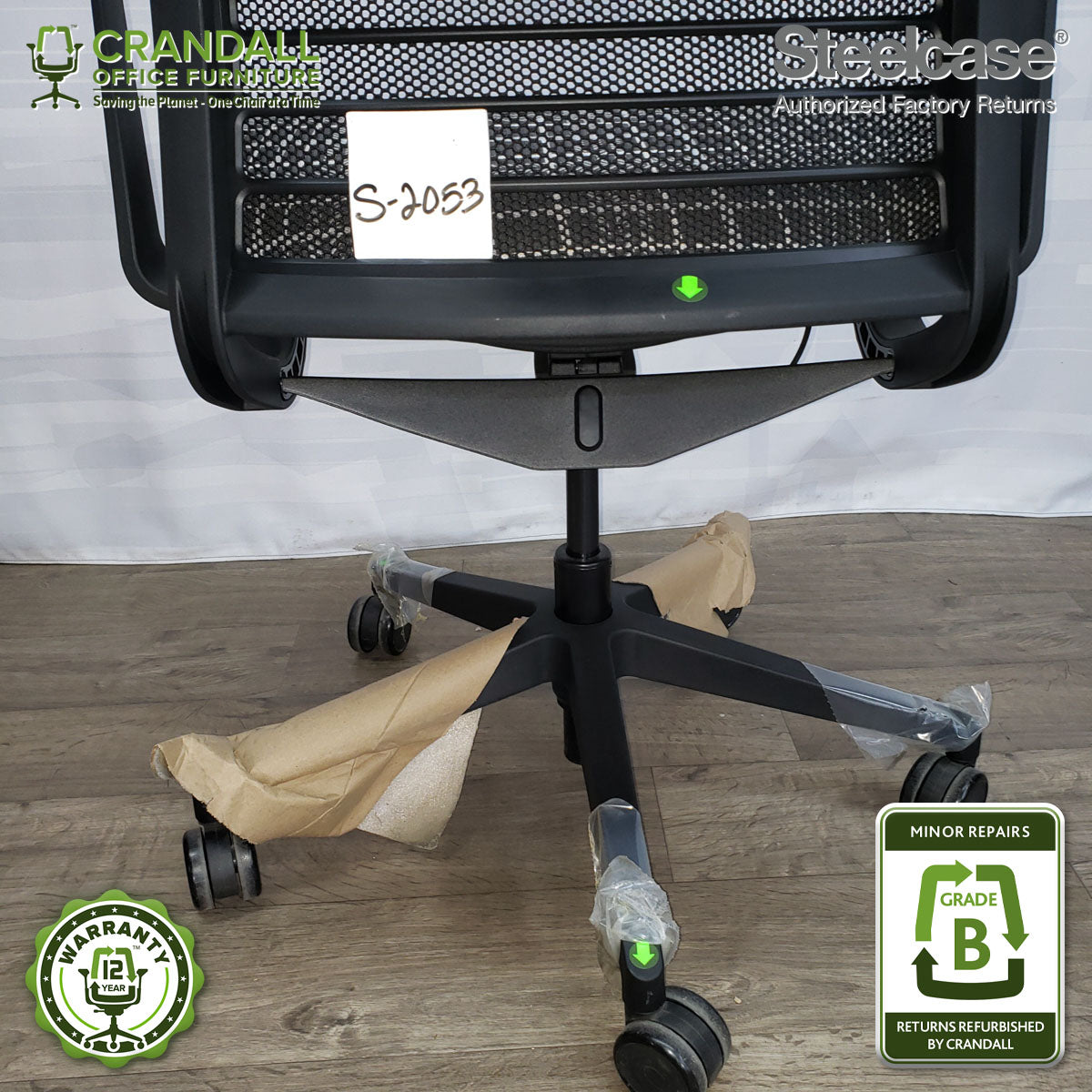 S-2053 - Steelcase V2 Think - Grade B