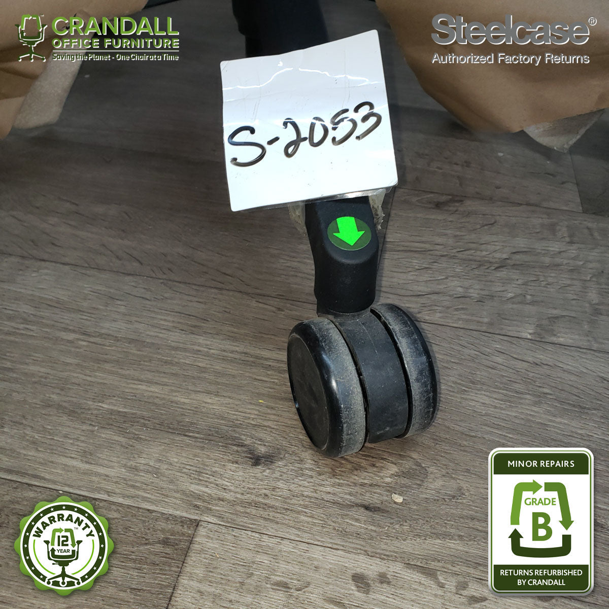 S-2053 - Steelcase V2 Think - Grade B