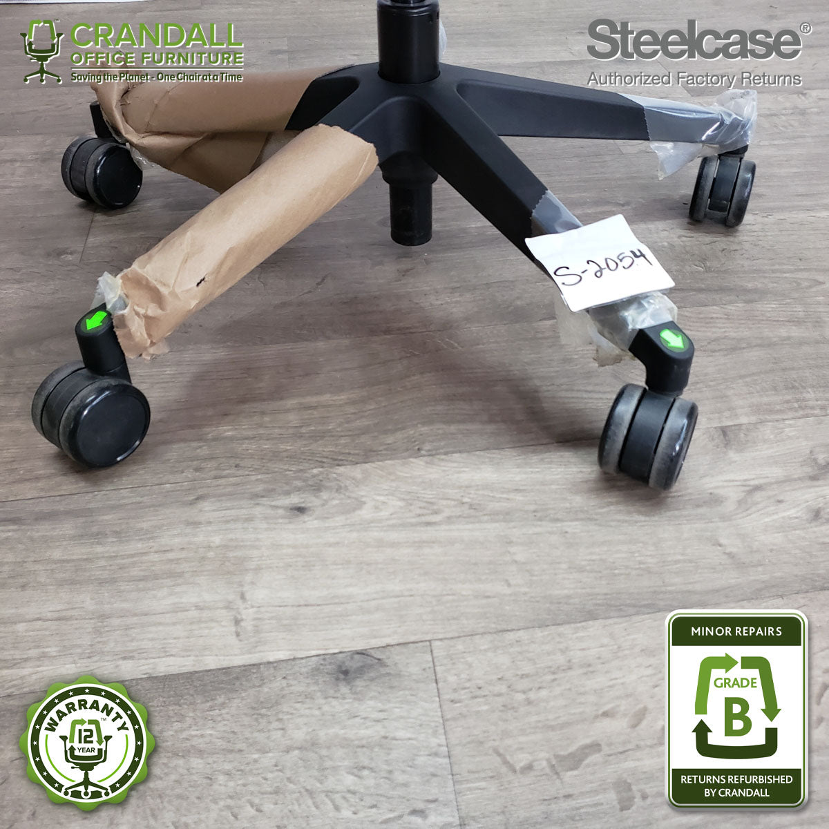 S-2054 - Steelcase V2 Think - Grade B