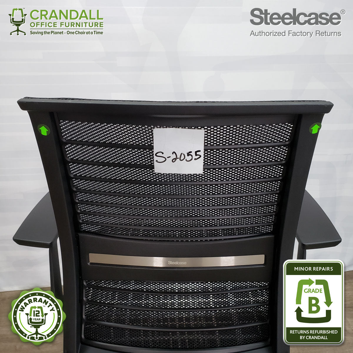 S-2055 - Steelcase V2 Think - Grade B