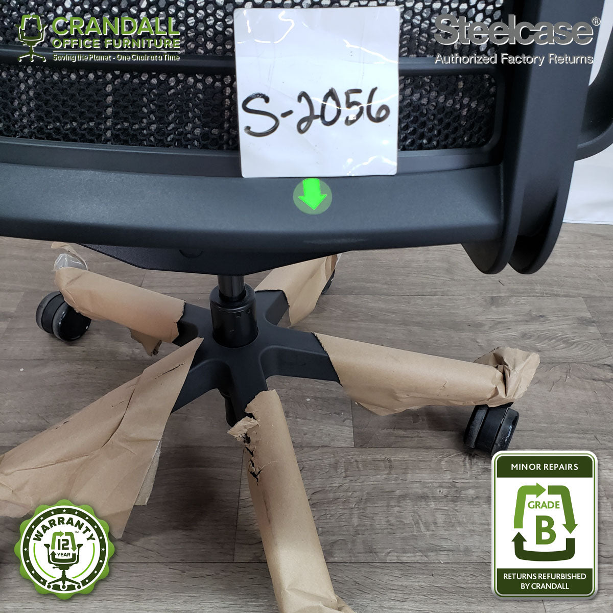 S-2056 - Steelcase V2 Think - Grade B