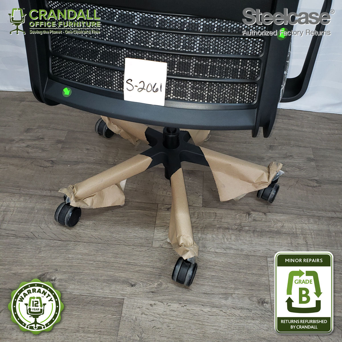 S-2061 - Steelcase V2 Think - Grade B