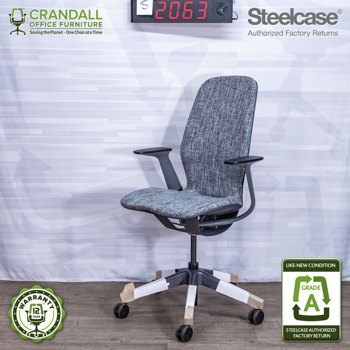 S-2063 - Steelcase Silq - Grade A