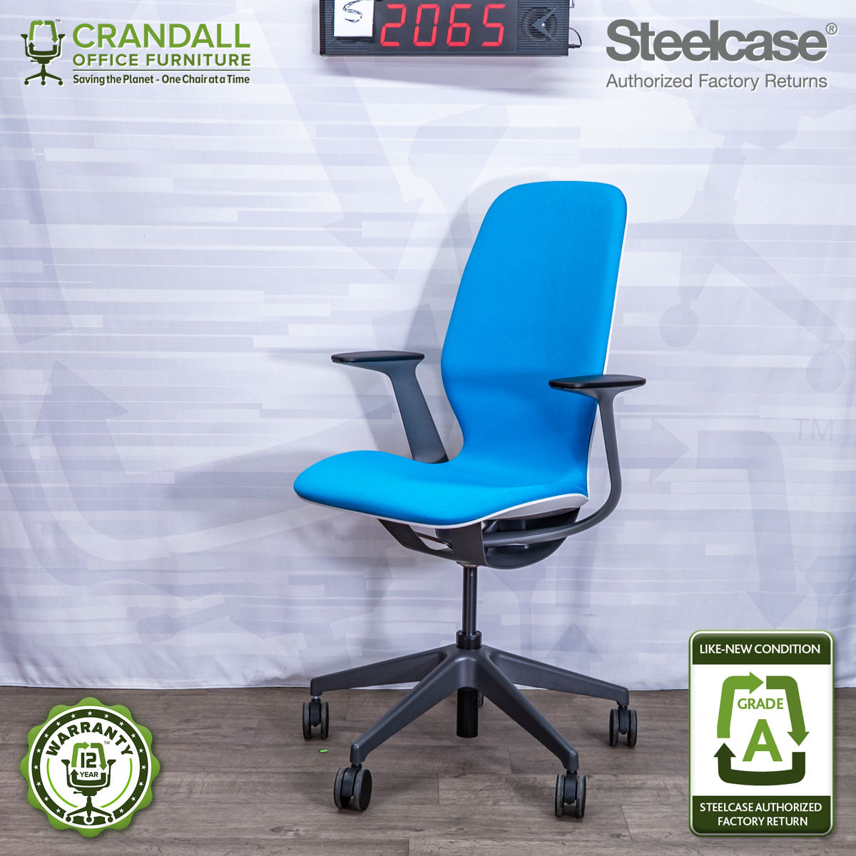 S-2065 - Steelcase Silq - Grade A