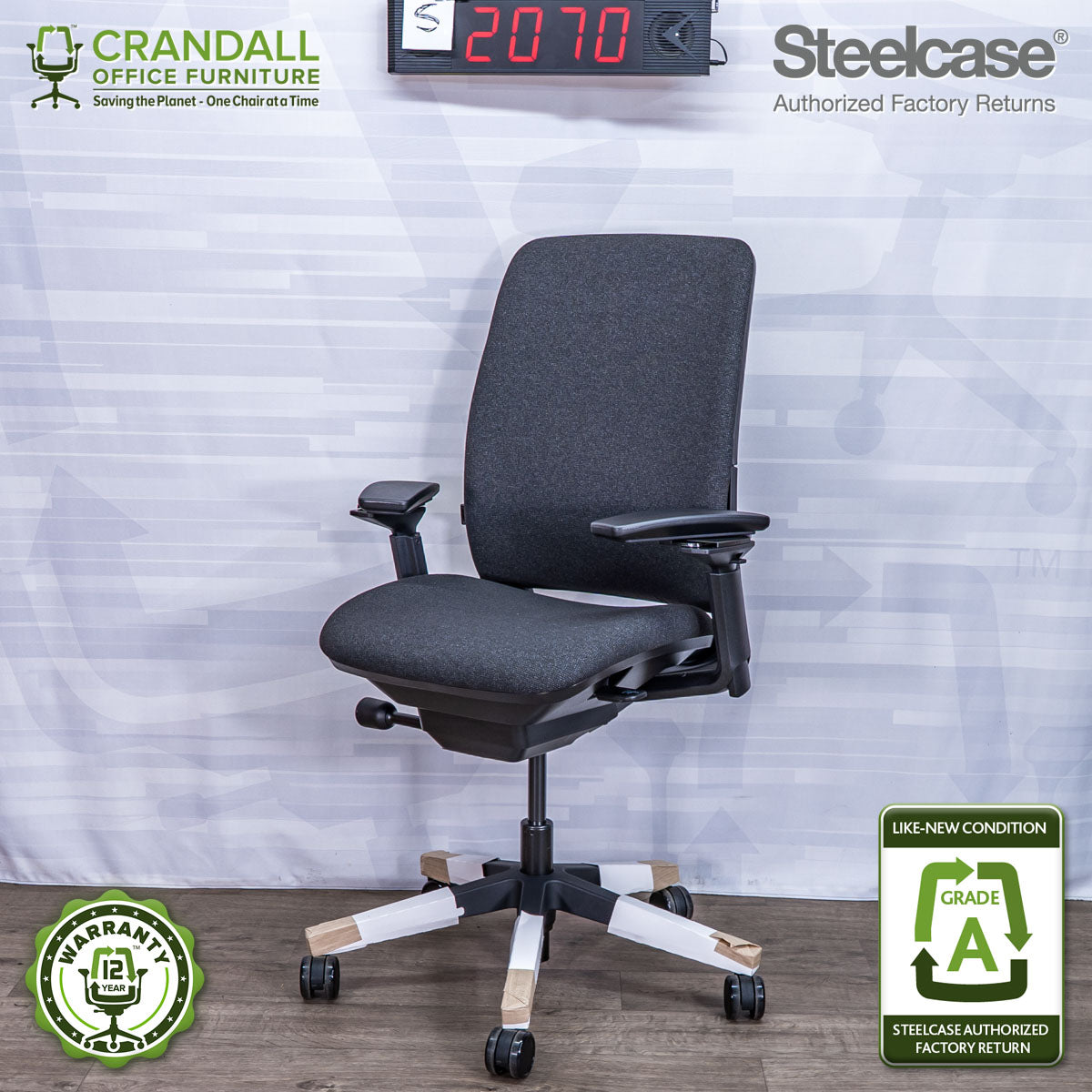 S-2070 - Steelcase Amia - Grade A